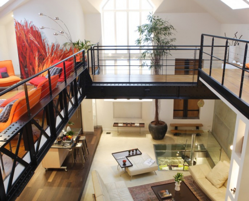 Luxury-Rental-Parisian-Loft-Charming-Interior