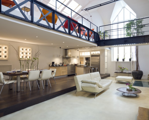 LoftFactory-Luxury-rental-parisian-loft-Living-room
