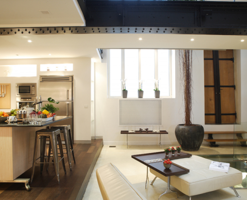 Luxury-Rental-Parisian-Loft-Kitchen
